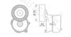 ROVER PQG100190 Tensioner Lever, v-ribbed belt